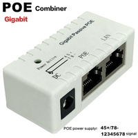 Module d'alimentation d'injecteur POE passif à port unique Gigabit d'usine adaptateur d'alimentation Ethernet séparateur PoE pour caméra IP
