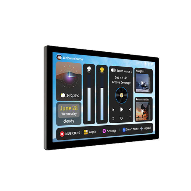 10.1 Inch Wall-Mounted Smart Home Control Panel with POE Android Tablet WiFi Touch Screen IPS Display App Control
