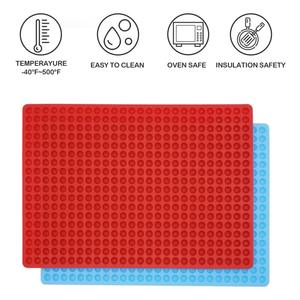 Molde de Silicona Redondo Mini de 468 Cavidades para Chocolate, Golosinas para Perros, Molde para Galletas, Dulces, Golosinas para Mascotas - Product Image 2