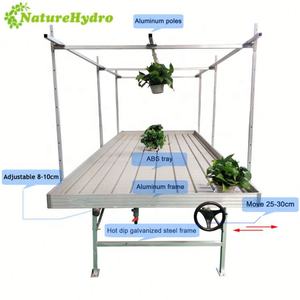 Hydroponic Storage Mobile Tire Rack For Growing