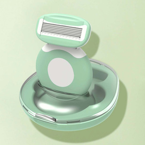 GOODMAX Lames de <span class=keywords><strong>rasoir</strong></span> de haute qualité <span class=keywords><strong>pour</strong></span> femmes Lame remplaçable Mini Body <span class=keywords><strong>Bikini</strong></span> Underarm Razor avec étui de voyage - Product Image 3