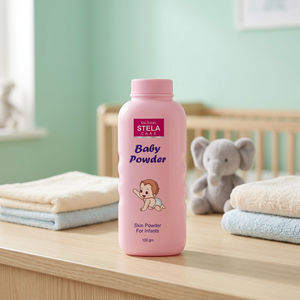 Poudre pour bébé Stela Care, douce, pour le soin quotidien, soin du corps, hygiène personnelle et soins quotidiens de la peau pour les tout-petits - Product Image 4
