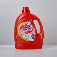 Vente en gros de trois combinaisons de détergent liquide écologique bouteilles jetables rouge violet naturel tache de vêtements de grande capacité
