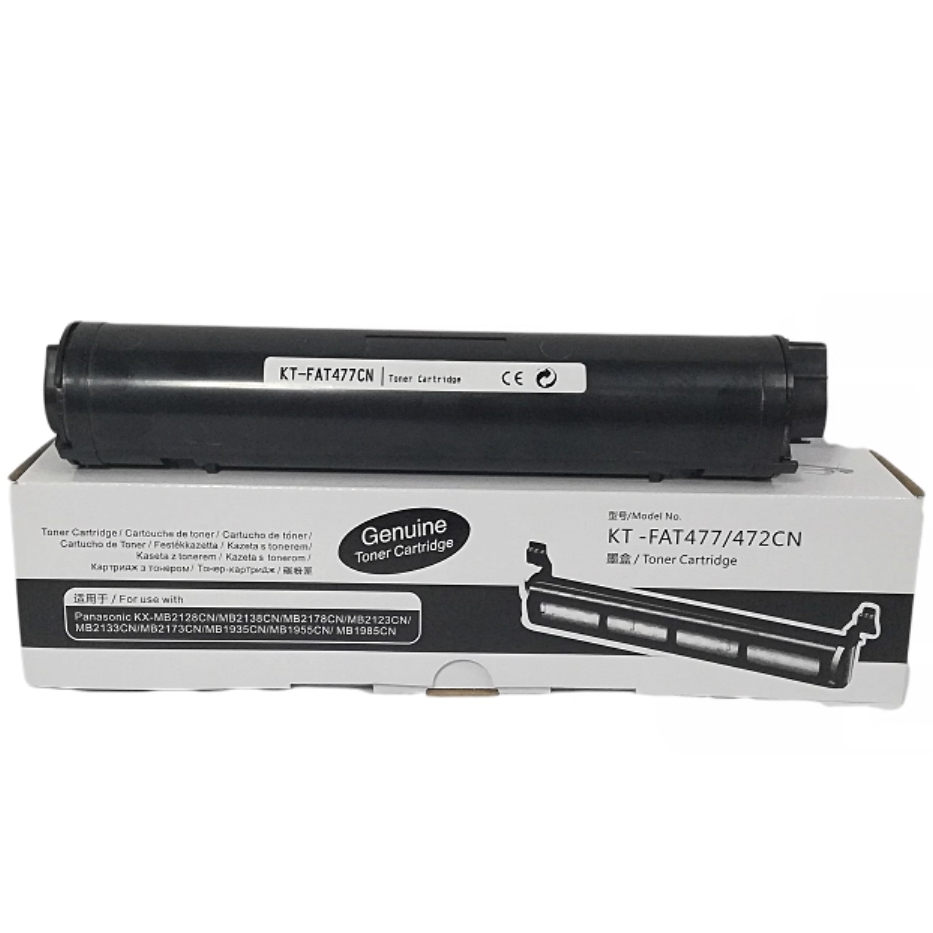 Toner Noir Compatible Panasonic KX-FAT472 - Lot De 3 Cartouches - Pour Imprimantes KX-MB2120, 2130, 2170