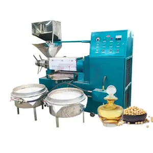 automatic coconut cooking sunflower oil pressing machine palm olive press oil refinery machine