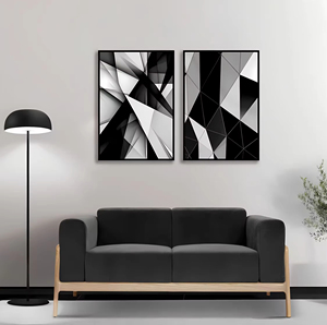 Black White Walnut Wood MDF Decoration Art Picture Photo <b>Frame</b> <b>with</b> Plexiglass Wooden Photo <b>Frame</b> A3 Photo <b>Frame</b> - Product Image 4