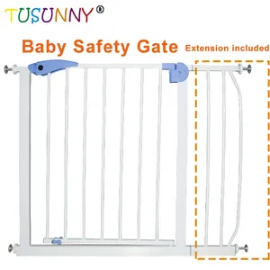 Çocukları korumak kolay adım yürüyüşü bebek kapısı Pet güvenlik bariyeri