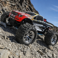 HSP 94188 Monster Truck RC tout-terrain haute vitesse 4x4 RTR à l'échelle 1/10, alimenté au nitro, de qualité professionnelle pour adultes