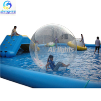 Bon prix en plein air PVC bâche gonflable durable de piscine à balles d'eau