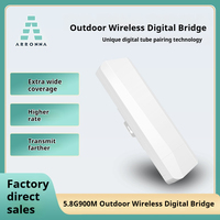 Pont sans fil extérieur ARRONNA ARN620 5.8G 900M MT7620DA+7612E 580MHz 64 Mo de mémoire 8 Mo de Flash 10 km 8 paires numériques
