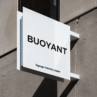Enseigne de boîte à lumière publicitaire extérieure personnalisée en acier inoxydable boîte à lumière en acrylique panneau pour les entreprises