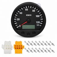 Speedometer Elektronik CANBUS J1939 0-125KM/H Odometer Terprogram untuk Takograf Truk
