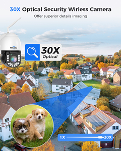 Cámara IP WiFi Hiseeu IP66 3MP 30X con Seguimiento Humano, Visión Nocturna a Todo Color, Cámara PTZ de Domo para Exteriores, WHD103Z - Product Image 6