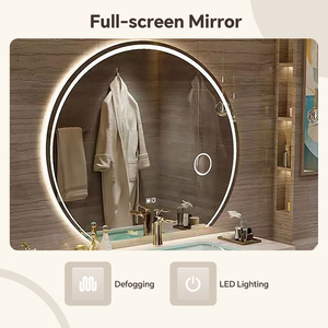 Mueble de Baño Flotante Moderno con Lavabo Individual/<span class=keywords><strong>Doble</strong></span> de Cerámica, Tamaño 36-92 Pulgadas, Espejo Inteligente Antivaho, para Uso en Hoteles - Product Image 2