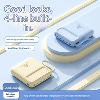 Batterie externe portable mini autonome en PVC, 10000 mAh, grande capacité, personnalisable avec impression de logo – Meilleures ventes