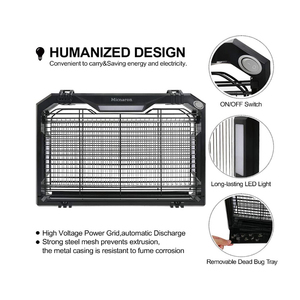 Dayoung Điện LED Muỗi Killer Fly Bẫy Trạng Thái Rắn Côn Trùng Pest Kiểm Soát Và <span class=keywords><strong>Bug</strong></span> Zapper Đèn - Product Image 4