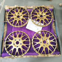 Jantes de luxe personnalisées forgées en deux parties, en alliage d'aluminium poli, 18-24 pouces, 5x112/5x114.3/5x120 PCD, 20 mm ET, nouvelles jantes haute performance