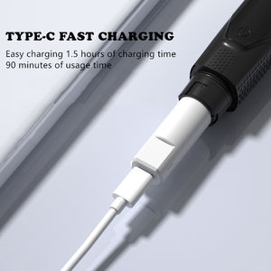 Rasuradora Corporal Portátil Recargable e Impermeable para Hombres, Afeitadora Eléctrica de Una Cuchilla para <span class=keywords><strong>Ingle</strong></span> y Barba, Depiladora de Vello Facial - Product Image 4