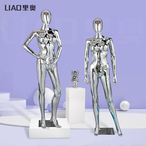 Mới đến nhà máy phụ nữ mô hình Latin Mỹ đồ lót quần áo Chrome nữ mannequin Windows hiển thị - Product Image 4
