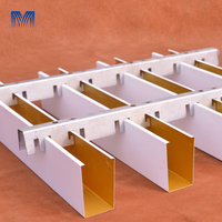 Matériaux d'isolation acoustique de haute qualité couverture déflecteur de plafond en métal Suspension en métal 3D plafond tendu décoratif en aluminium