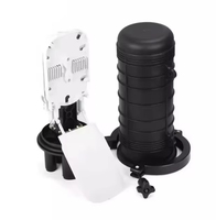 Boîtier de raccordement optique thermorétractable 1 entrée 3 sorties pour câble optique FTTH