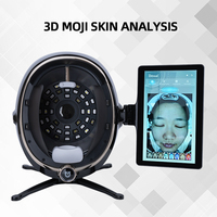 Analyseur de peau avec reconnaissance faciale IA, 8 spectres, caméra HD 28MP, 14 indicateurs de santé cutanée, système de test cutané