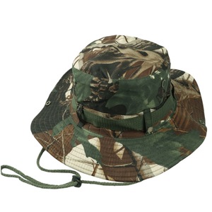 Bucket Fisherman Hat Camouflage Cap Men Hiking Fishing Sun Hat Safari Outdoor <strong>Boonie</strong> Hat - Product Image 4
