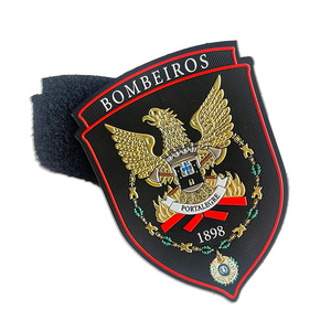 Embossage 3D personnalisé en gros, logo TPU avec <span class=keywords><strong>velcro</strong></span> au dos - Product Image 6