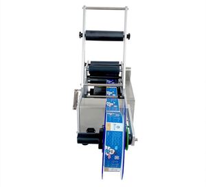 Machine d'étiquetage électrique manuelle de table pour bouteilles rondes et bouteilles de boissons, machine d'étiquetage d'autocollants LT-50 - Product Image 5