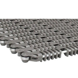 Courroie transporteuse en plastique de chaîne de feuille de course droite de grille de la série 2300 2300-FG - Product Image 1