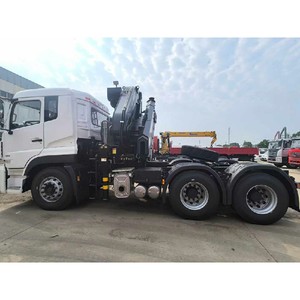 รถหัวลากดงเฟิง 6x4 สำหรับงานหนัก พร้อมเครน GSQZ330 เครนติดรถบรรทุก 16 ตัน - Product Image 3