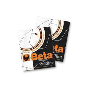 BETA - 095691001 Shopper, fabricado en polietileno, lados plegados (paquete múltiple)-EAN 8014230411620 MERCHANDISING - Product Image 1