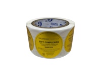 Etiqueta Adhesiva Cosmética de PET Resistente a los Rayos UV, Sensible al Calor, Impermeable y Resistente al Aceite, Impresión Personalizada Rápida, Precio de Fábrica