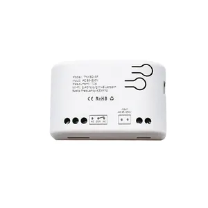 Tuya AC 220V Smart Wifi Motor Switch Module 1CH AC 85-250V RF 433Mhz Receiver Inching Relay for Alexa Google Home