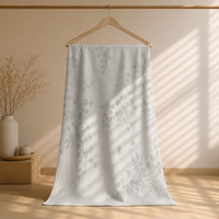 Tissu Jacquard Brocart 100% Polyester Résistant à l'Eau, Texturé Doux, Tricoté, Teint, Poids Moyen, pour Robes, Jupes, Textiles de Maison et Vêtements