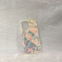 Outlet Puffer Case moda color sólido chaqueta forma de tela abajo suave táctil funda de teléfono para iphone13 12 11pro xsmax XR XS 7/8plus