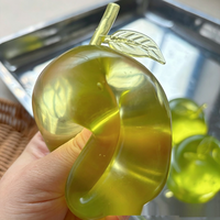 Nouveaux jouets sensoriels anti-stress en forme de pomme rose, verte et rouge, doux et à remontée lente, pour soulager l'anxiété et l'ADHD chez les enfants et les adultes