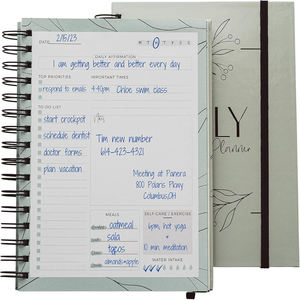 Carnet <span class=keywords><strong>de</strong></span> planification quotidienne A5 non daté à spirale – Fournitures scolaires et <span class=keywords><strong>de</strong></span> bureau – Organise les tâches – Améliore la productivité au travail – <span class=keywords><strong>Liste</strong></span> <span class=keywords><strong>de</strong></span> tâches - Product Image 3