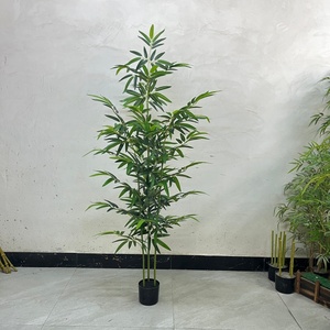 Bambú Artificial de Diseño Moderno, Mano de Buda, Bambú Artificial de Plástico, Plantas de Interior para Sala de Estar, Patio, Hotel, Oficina - Product Image 1