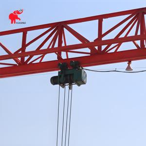 Grue à portique à poutre unique électrique de marque célèbre 10 tonnes 20 tonnes Grue à portique de type treillis pour la manutention de matériaux - Product Image 6