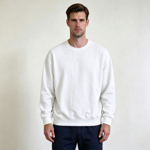 Felpe con Cappuccio Personalizzate OEM a Maniche Lunghe per Uomo, Ricamate, Oversize, Streetwear, Pullover di Alta Qualità, <span class=keywords><strong>Tinta</strong></span> <span class=keywords><strong>Unita</strong></span>, Casual - Product Image 2