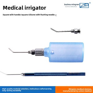 Instrumentos Oftálmicos: Irrigador Epitelial Corneal con Punta de Silicona Angulada de Grado Médico, Estéril, para Protección Ocular - Product Image 2