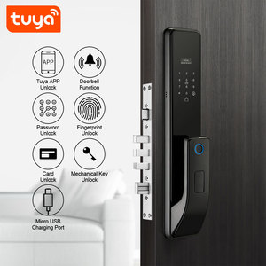 Thẻ IC mới đến, mật khẩu, vân tay, chìa khóa, ứng dụng mở khóa tuya thông minh Wifi vân tay khóa cửa PST-D11-TY - Product Image 4