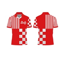 Polo de golf personnalisé avec logo, 100% polyester, impression intégrale, sublimation, tailles grandes, polos pour hommes