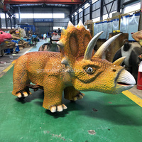 Animal de marche animatronic populaire, dinosaure électrique pour enfants, centre commercial mécanique, animal ride