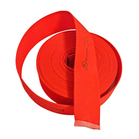 Enrouleur de tuyau d'incendie 1 2 3 pouces homologué FM, haute pression, flexible, durable, avec embout en caoutchouc, raccord rapide, recyclable, facile à utiliser