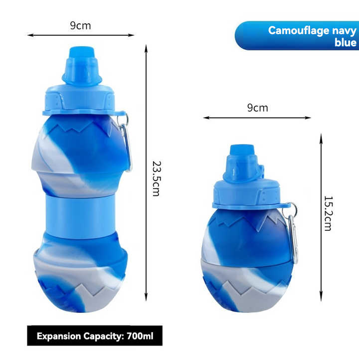 New Product Wholesale Silicone Foldable Sports Water Cup Portable ...
