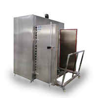 Four de séchage industriel pour poudres et granulés chimiques, contrôle de précision PLC, acier inoxydable SUS316L