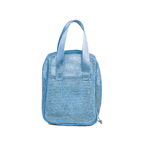 Trousse de Toilette <span class=keywords><strong>en</strong></span> Nylon Pastel Qetesh avec Logo Personnalisé, Poignée Portable, Légère, pour <span class=keywords><strong>Voyage</strong></span> et Rangement - Product Image 2