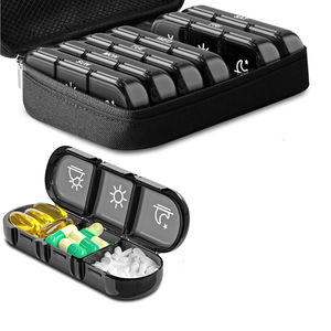 Xách tay ánh sáng bằng chứng Túi vải hộp thuốc, 7 ngày 3 lần một ngày, hàng tuần du lịch thuốc tổ chức - Product Image 4